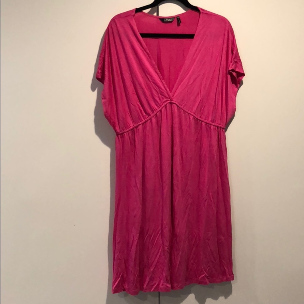 Pink dress or beach cover up